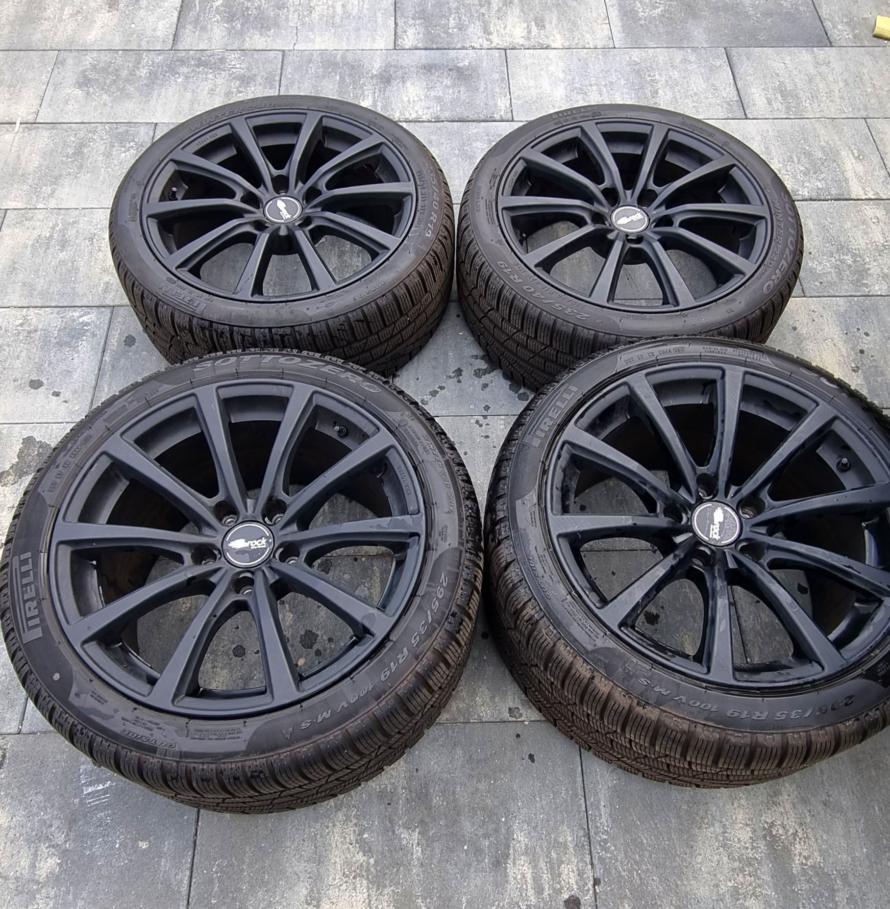 Jante Porsche 5x130 911 Borbet W 295/35/19 Pirelli Winter 19"