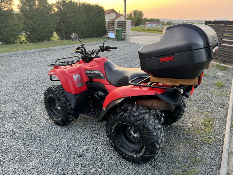 Atv kawasaki kvf 360 4x4 fabricatie 2010