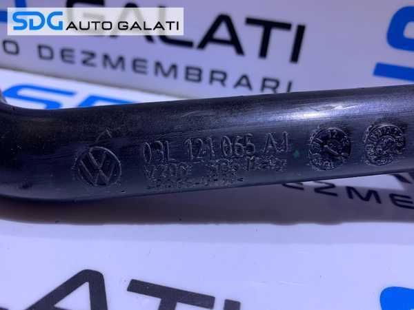 Conducta Apa Lichid Racire Motor Audi A3 8P 2.0 TDI CFFA CFFB CFGB CLJA 2008 - 2013 Cod 03L121065AJ [M5401]