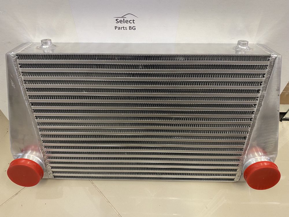 TurboWorks универсален интеркулер Intercooler 550x350x76 обърнат