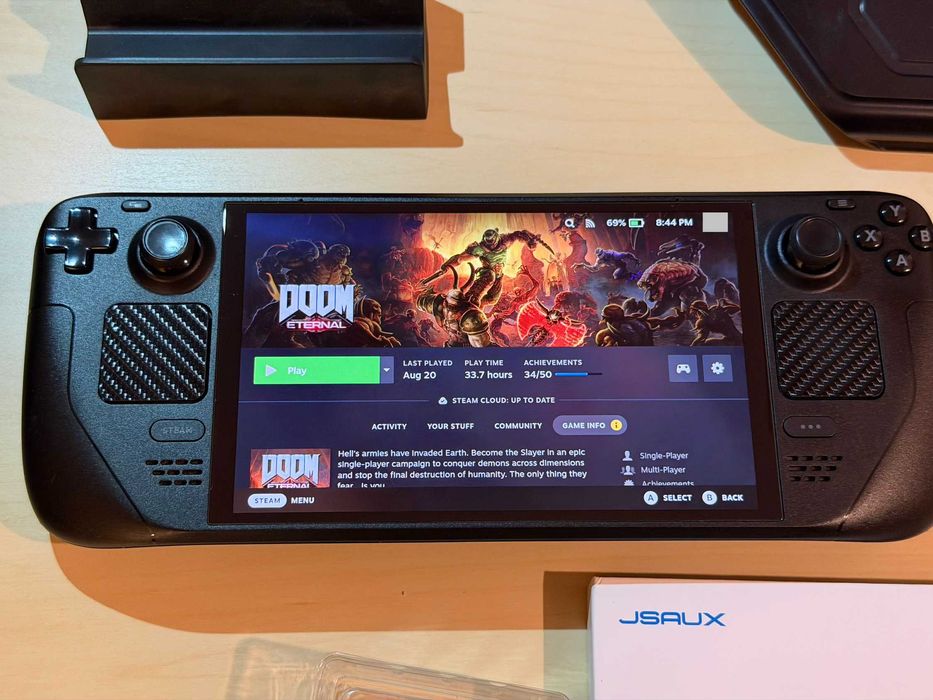 Steam Deck OLED cu SSD 2TB (Ecran Glossy)