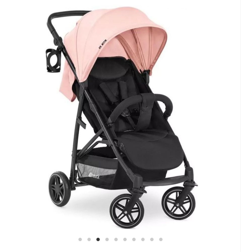 Carucior 3in1 Hauck Rapid 4R Plus Trioset Rose cu UPF 50+