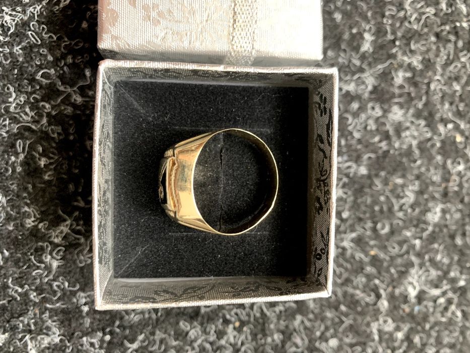 Inel, Ghiul din Aur 14 k cu Diamant