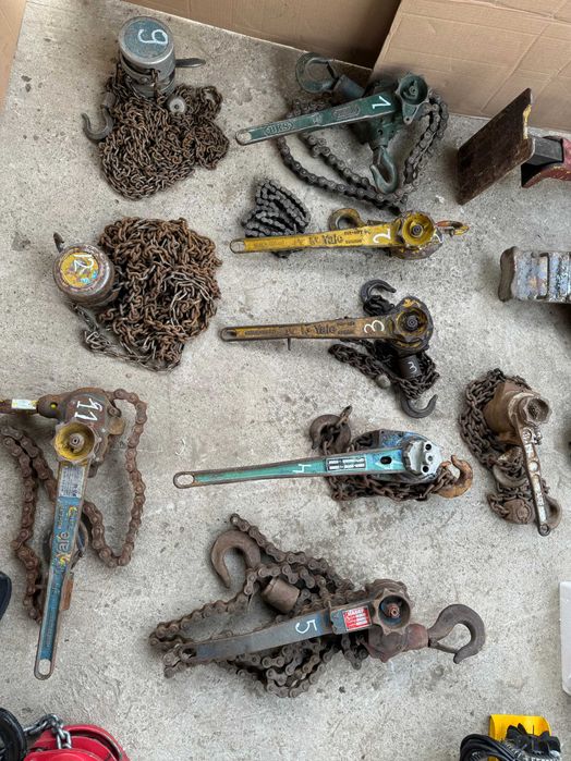 palan macara vinci tirfor capestan