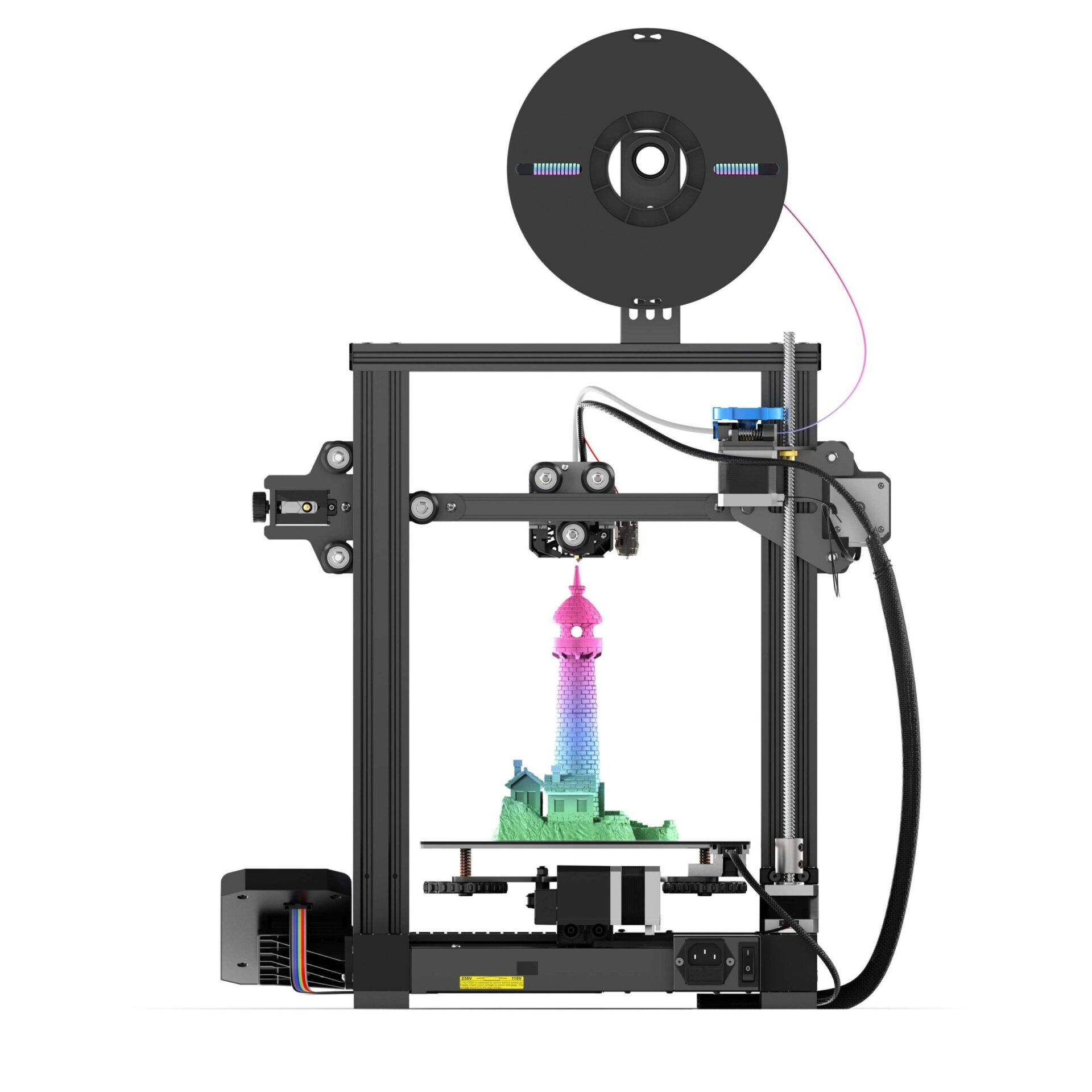 Creality Ender-3 V2 Neo,resigilata, autonivelare, 220x220x250 mm