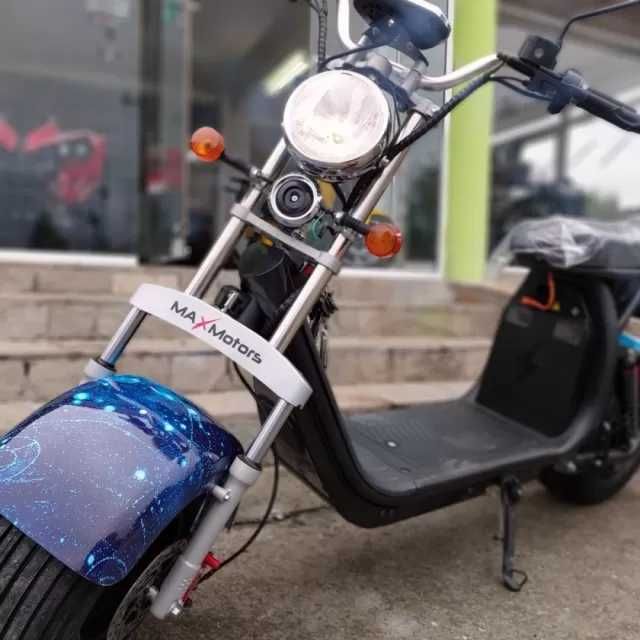 Нов модел MaXmotors 2022-2023 електрически скутер Big City Harley