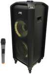 Портативная колонка JVC XS-N6111PBA черный с микрофоном