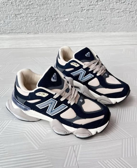 New balance 9060, естествен велур.