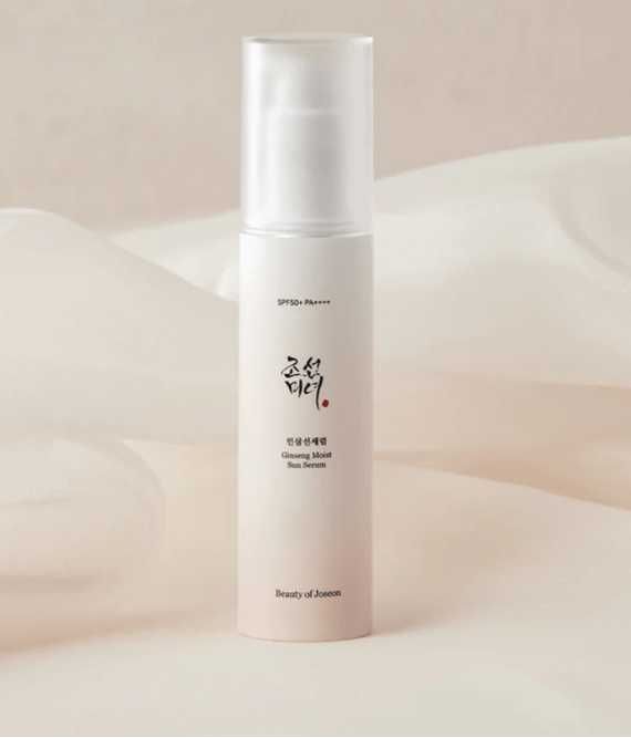 Korean Cosmetics: Ginseng Moist Sun Serum (SPF 50+ PA)