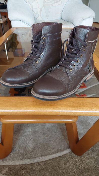 Кожени боти от естествена кожа