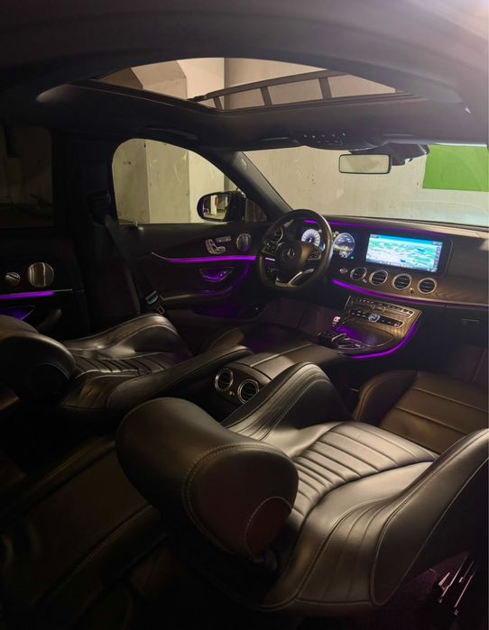 Mercedes E AMG • Bord digital • HeadUp • Burmester • Pano • Camere 360