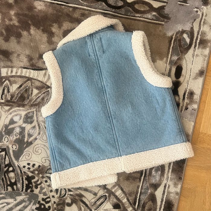 Zara дънков елек