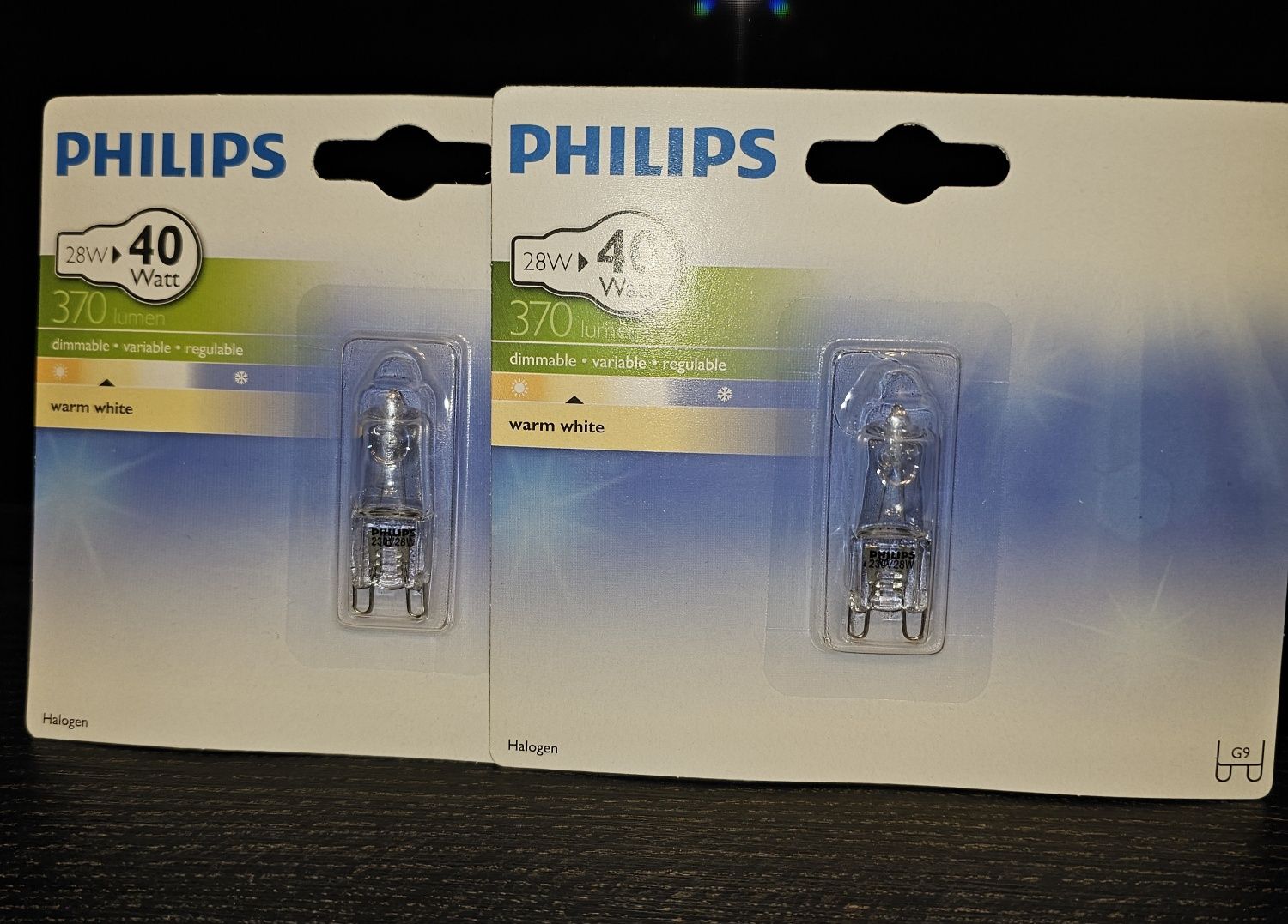 Vand becuri PHILIPS cu halogen G9