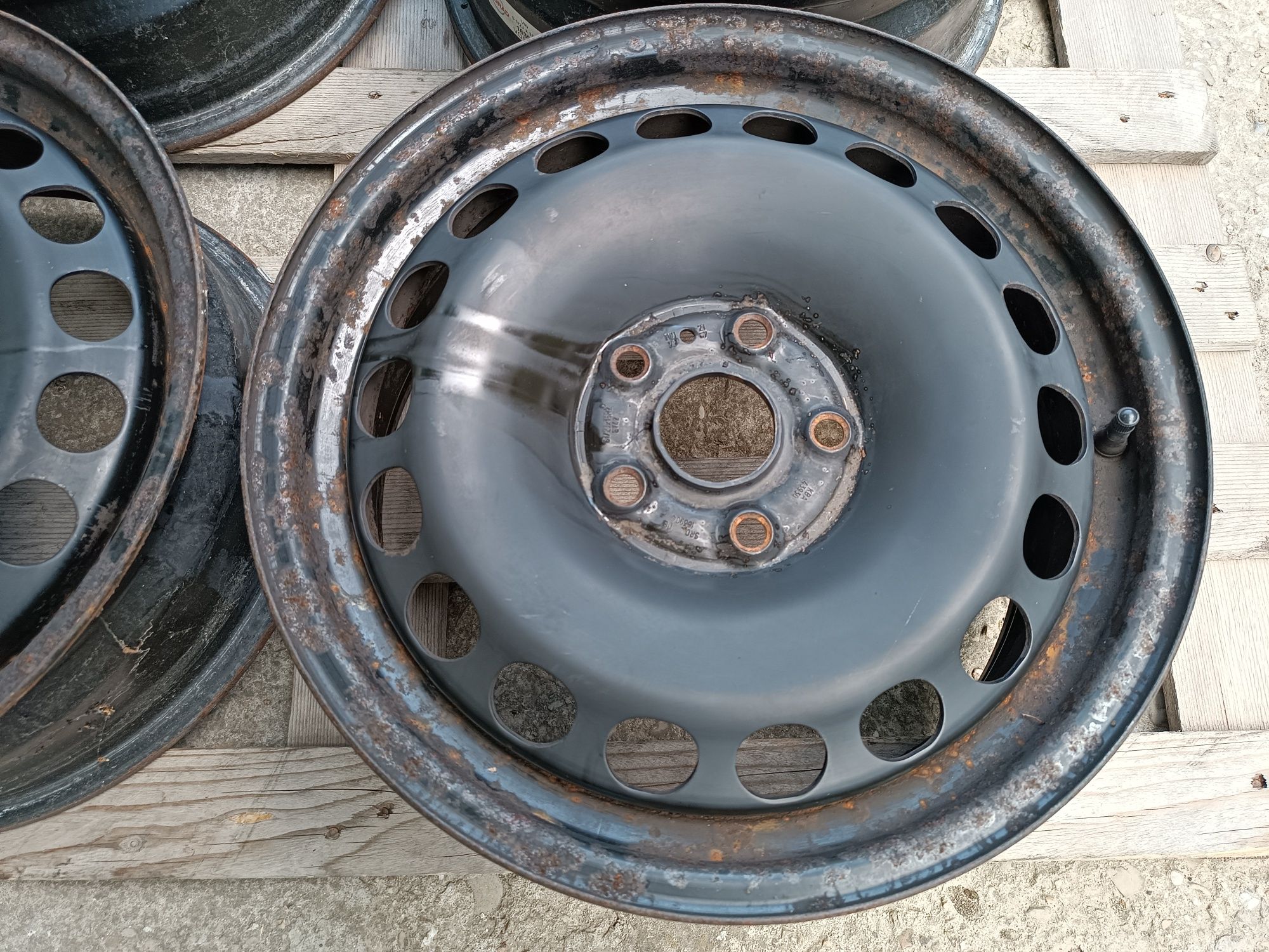 Железни джанти 16ки 5х112 VW, Audi, Seat, Skoda