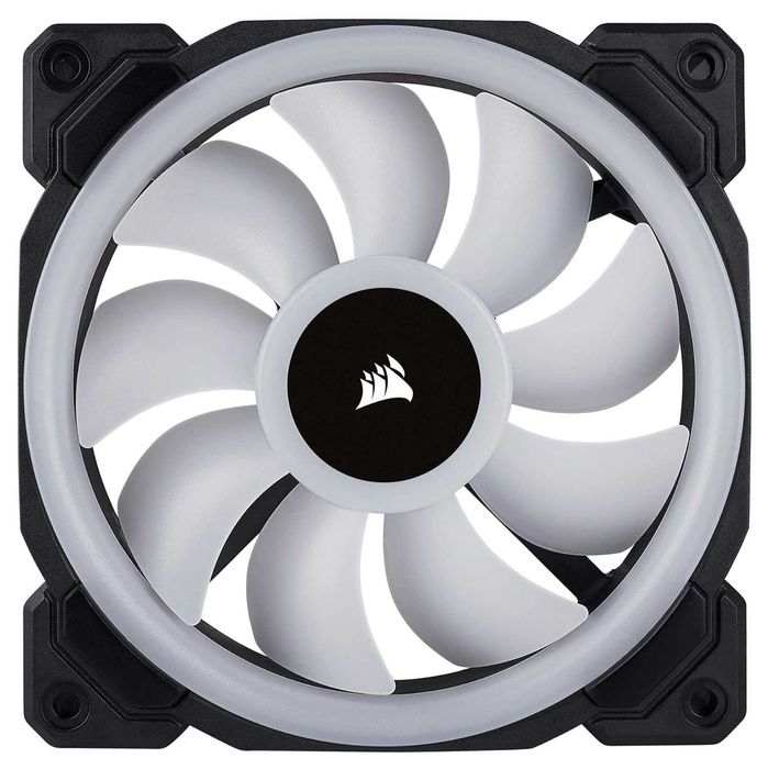 Ventilator Corsair LL120 RGB,120mm,Dual Light Loop RGB LED,PWM,sigilat