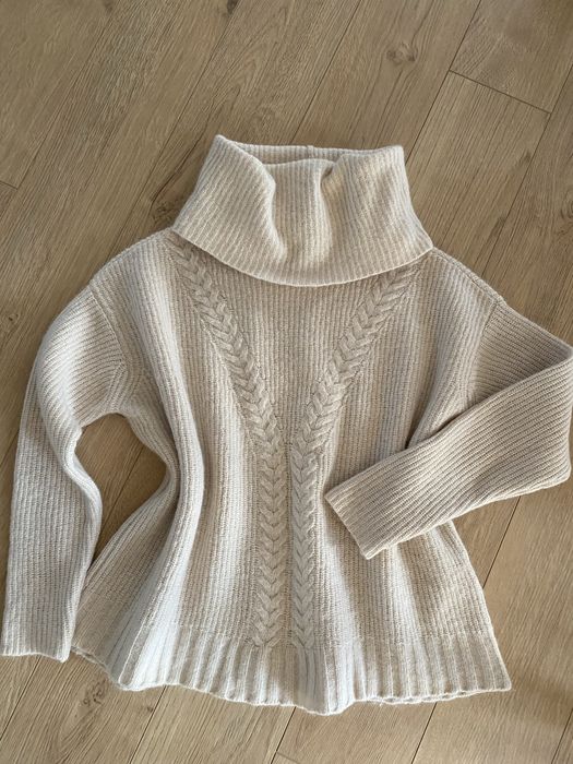 Pulover Motivi pufos, din mix cu lana, angora si casmir