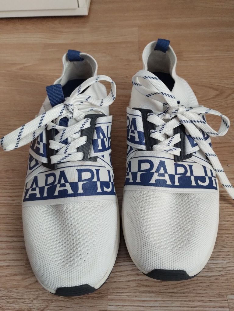 Napapijri - Pantofi sport slip-on cu benzi elastice cu logo