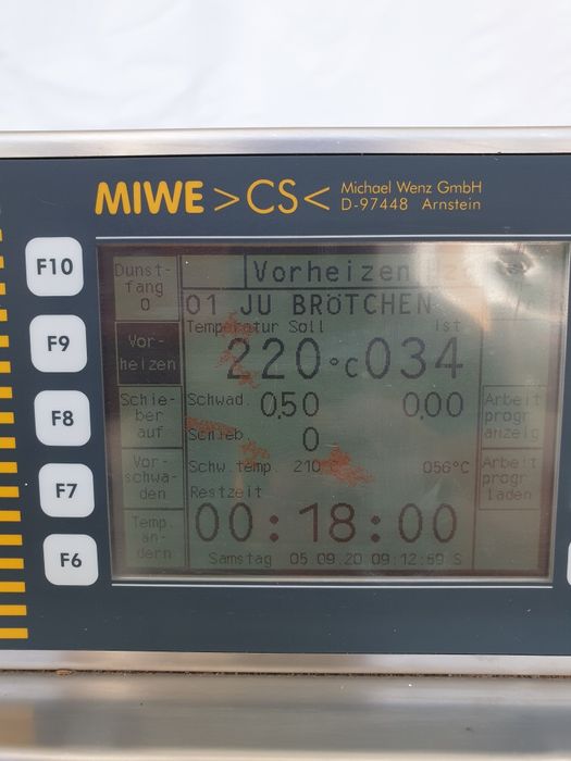 Професионален немски ковектомат Miwe airo 4.64 за закуски и сладки