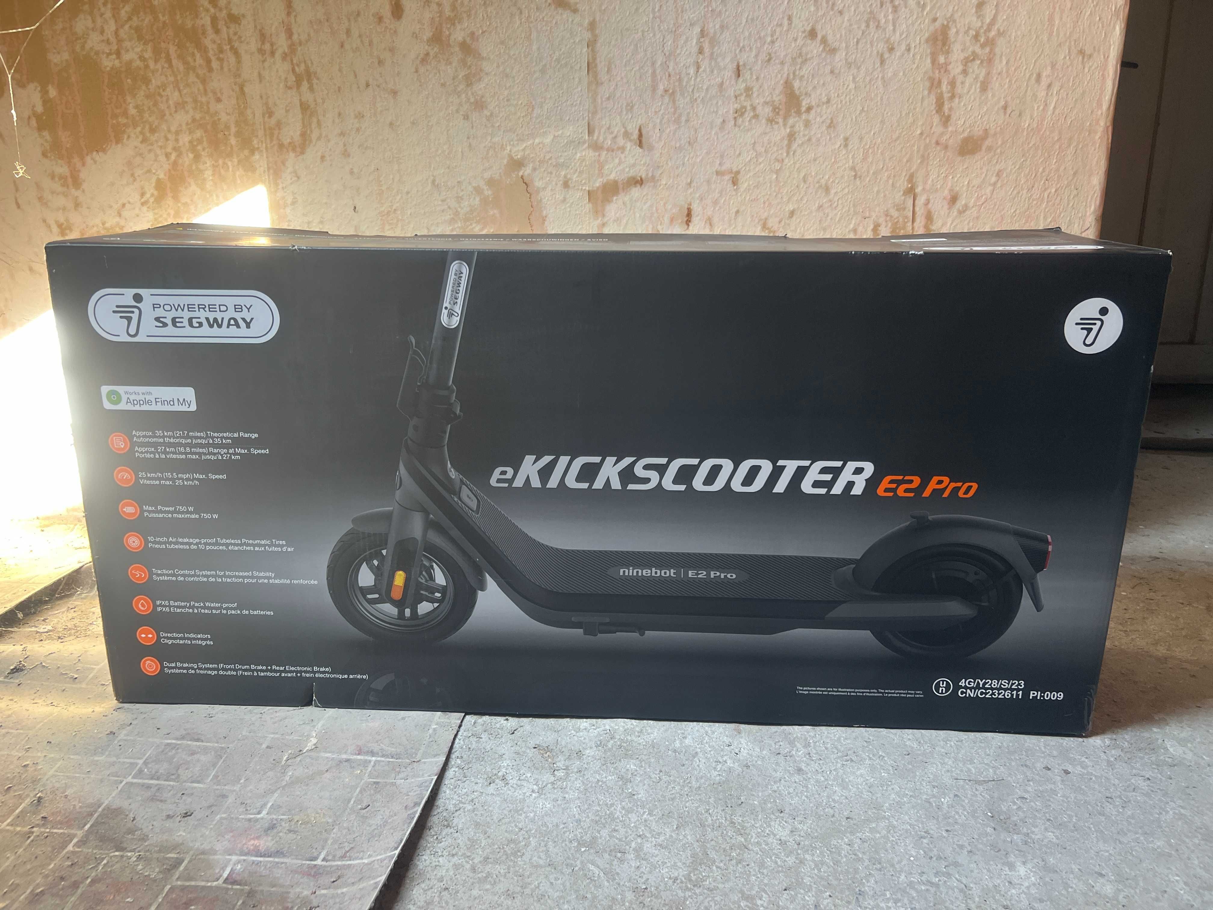 Електрическа тротинетка Segway Ninebot E2E Pro