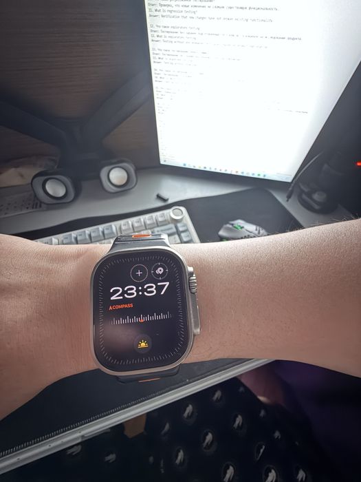 Умные часы Apple Watch Ultra 1 (GPS + Cellular) 49mm Titanium