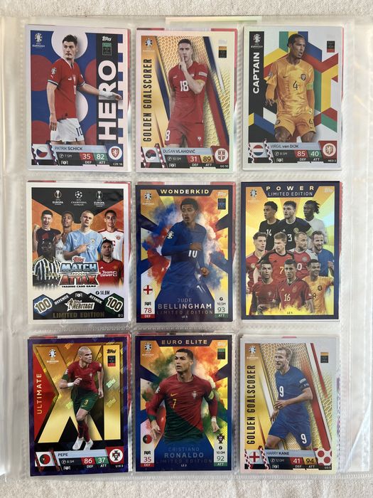 Албум Match Attax , Euro 2024 , Premier League