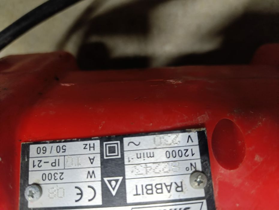 Vibrator beton rabbit 2300w nu Wacker neuson