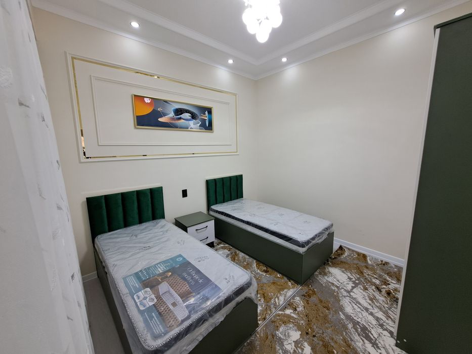 3 xonali katta kvartira sotiladi 4 xona qilingan