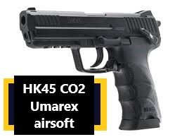 Pistol HK45 Umarex 2J METAL Slide CO2 Airsoft