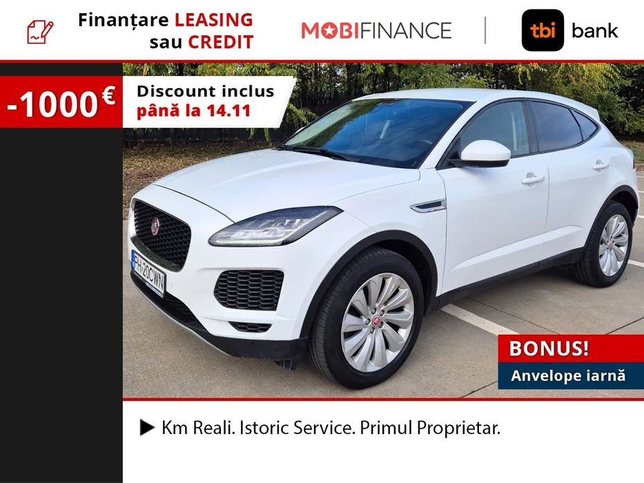 Jaguar E-Pace Automata / TVA inclus, deductibil / 4X4/ Istoric Service / Euro 6