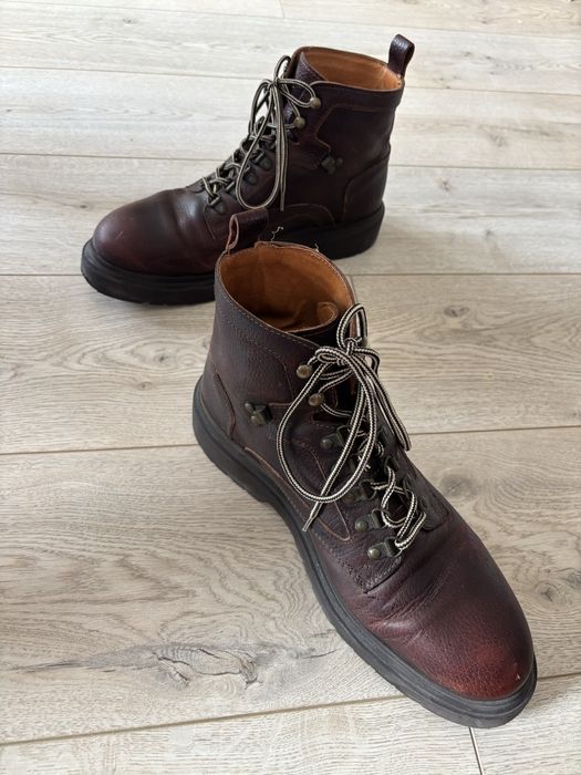 Мъжки боти от естествена кожа