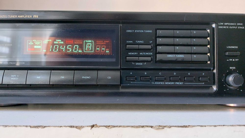 ONKYO TX 9011 muzica  stereo statie muzica