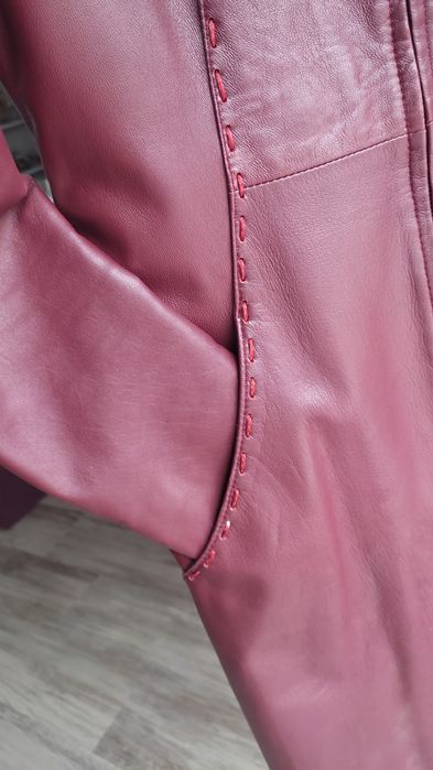 Haină de piele naturală