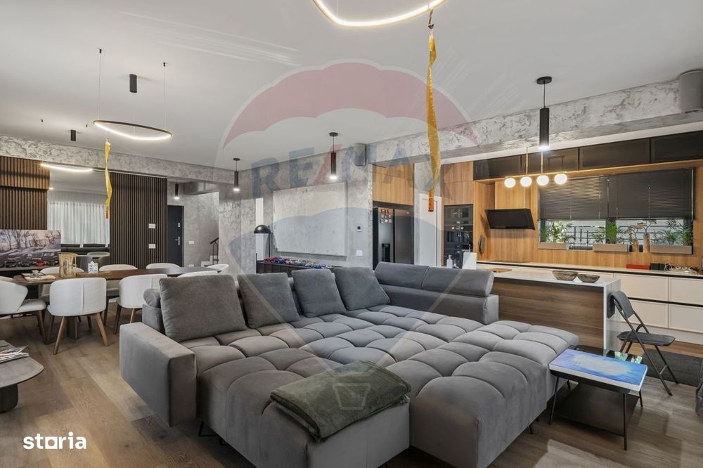 Vila individuala 4 camere 202 mp utili, Corbeanca, ansamblu cu piscina