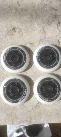 Roti Noi role 90 mm viteza freestyle - Rollerblade Supreme 85A 4 buc