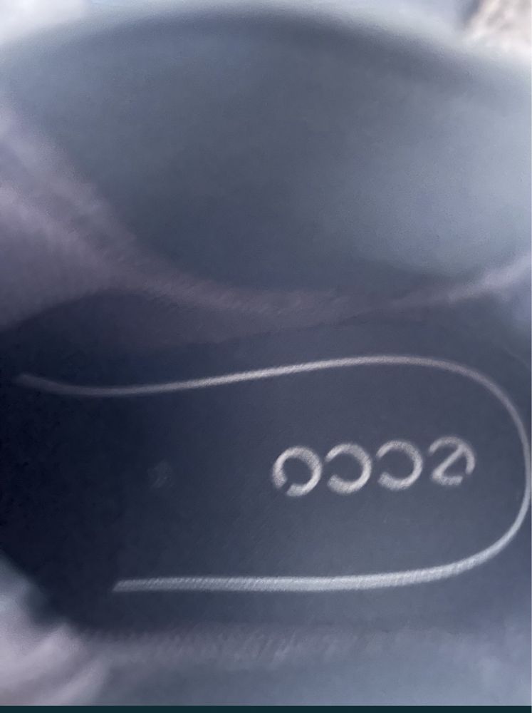 Ghete/ botine piele intoarsa - ecco maro 39