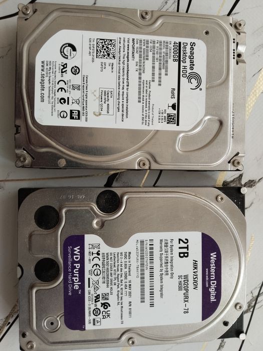 Seagate 4tb wd 2 tb