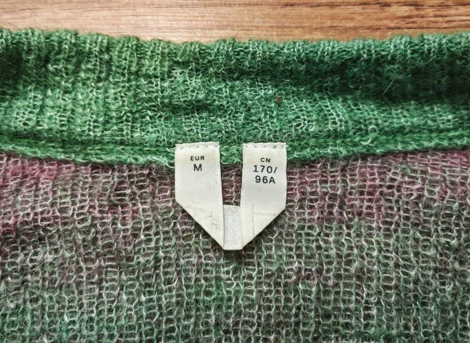 ARKET Mohair Дамски многоцветен пуловер размер М