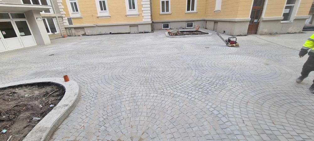 Montaj pavele borduri