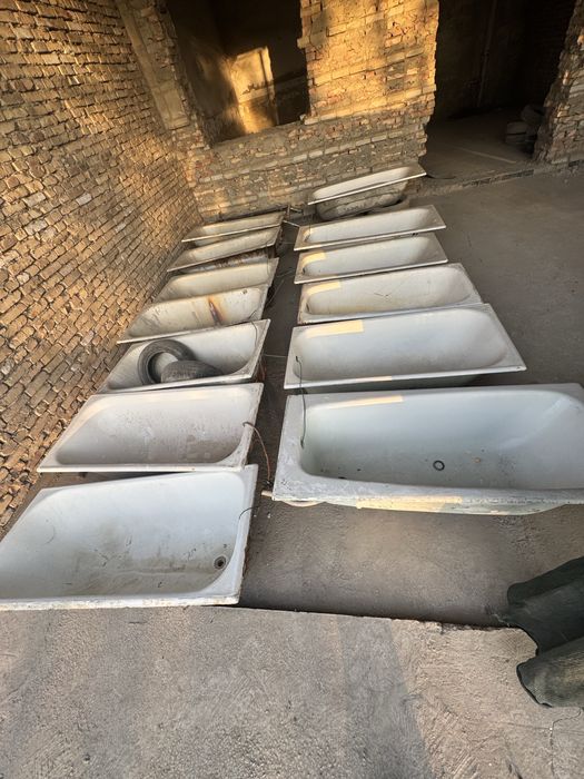 чугунные ванны б/у