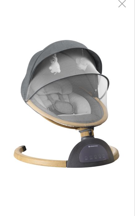 Електрическа люлка KikkaBoo - Ashlee, тъмносива