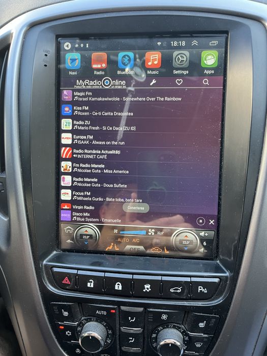 Navigatie dedicata cu Android tip tesla Opel Astra J 2009-2018