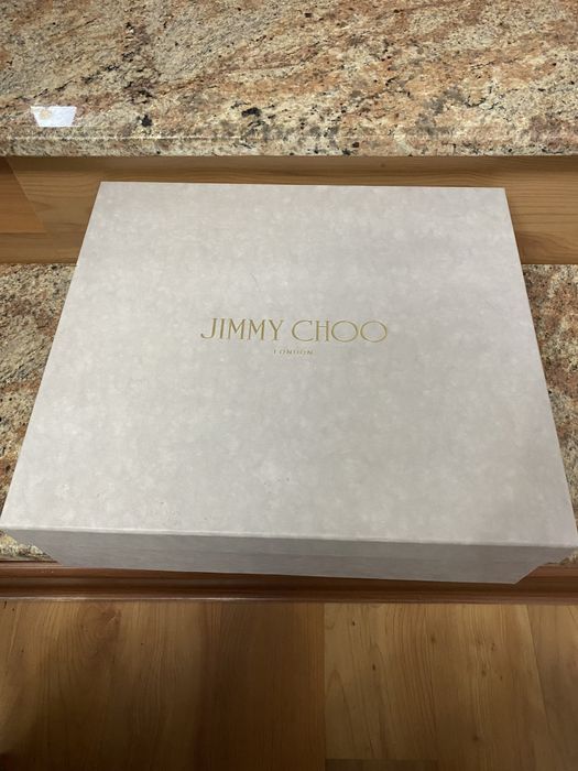 Pantofi Jimmy Choo Bee 100 Leather Pumps