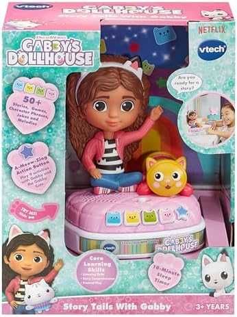 Нова Говореща играчка Габи истории светлина Gabby’s Dollhouse за деца