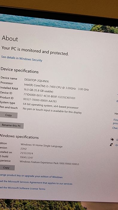 Dell xps 7760 All In One