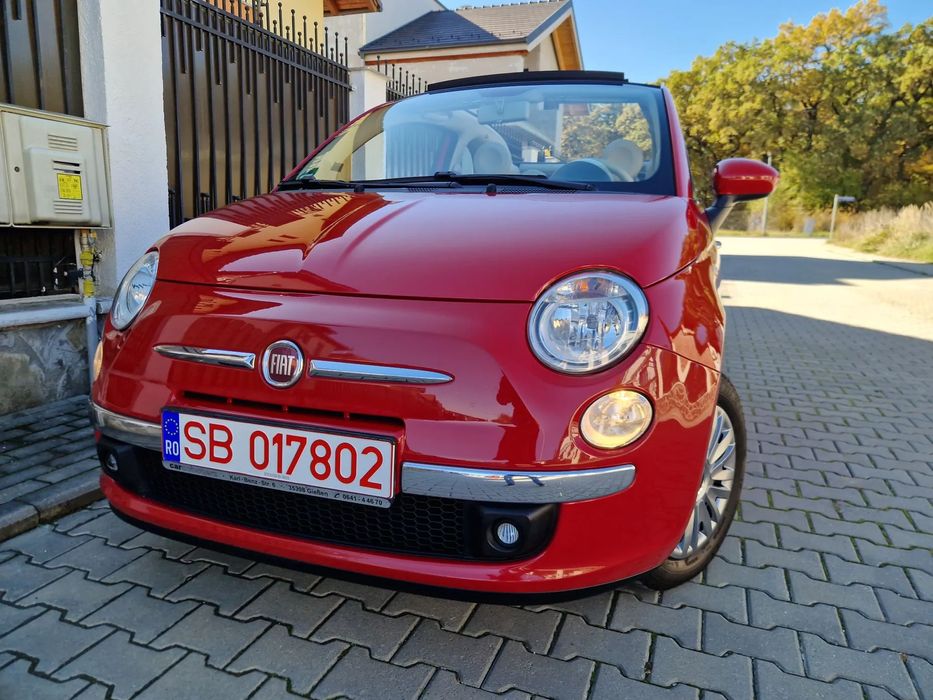 Fiat 500 R.A.R. efectuat,Clima,Senzori parcare spate,distributie schimbata!