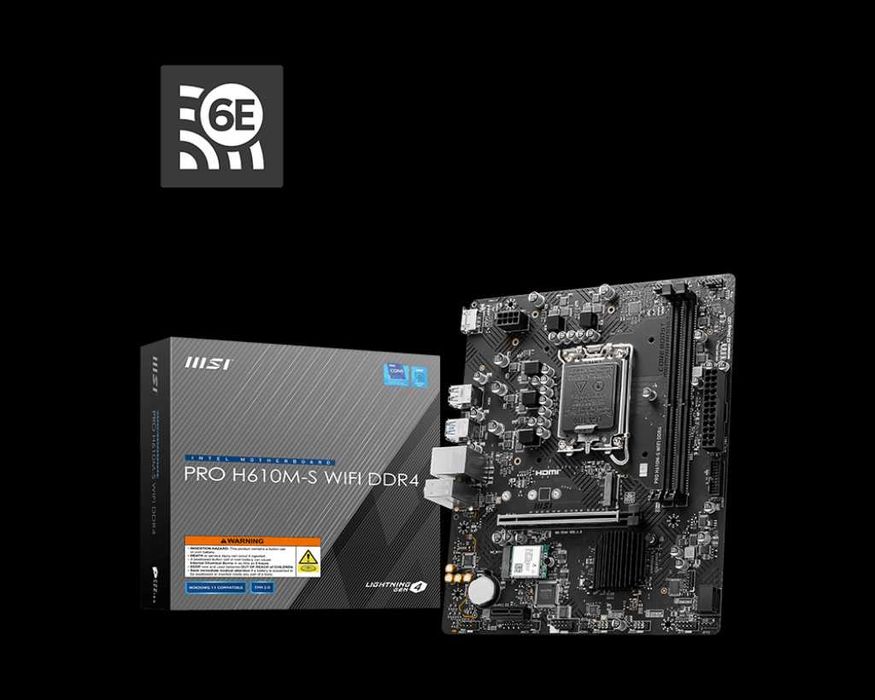 Новая MSI PRO H610M-S DDR4 (LGA 1700) Гарантия 6 мес.!