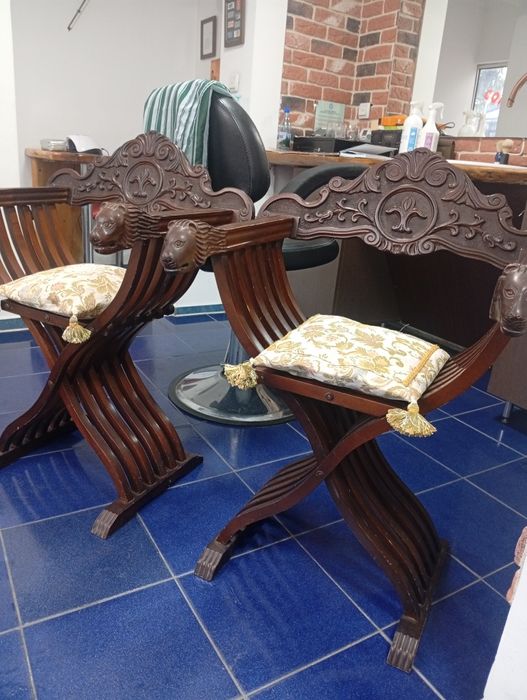 Jilt lemn natural pliant cu perne