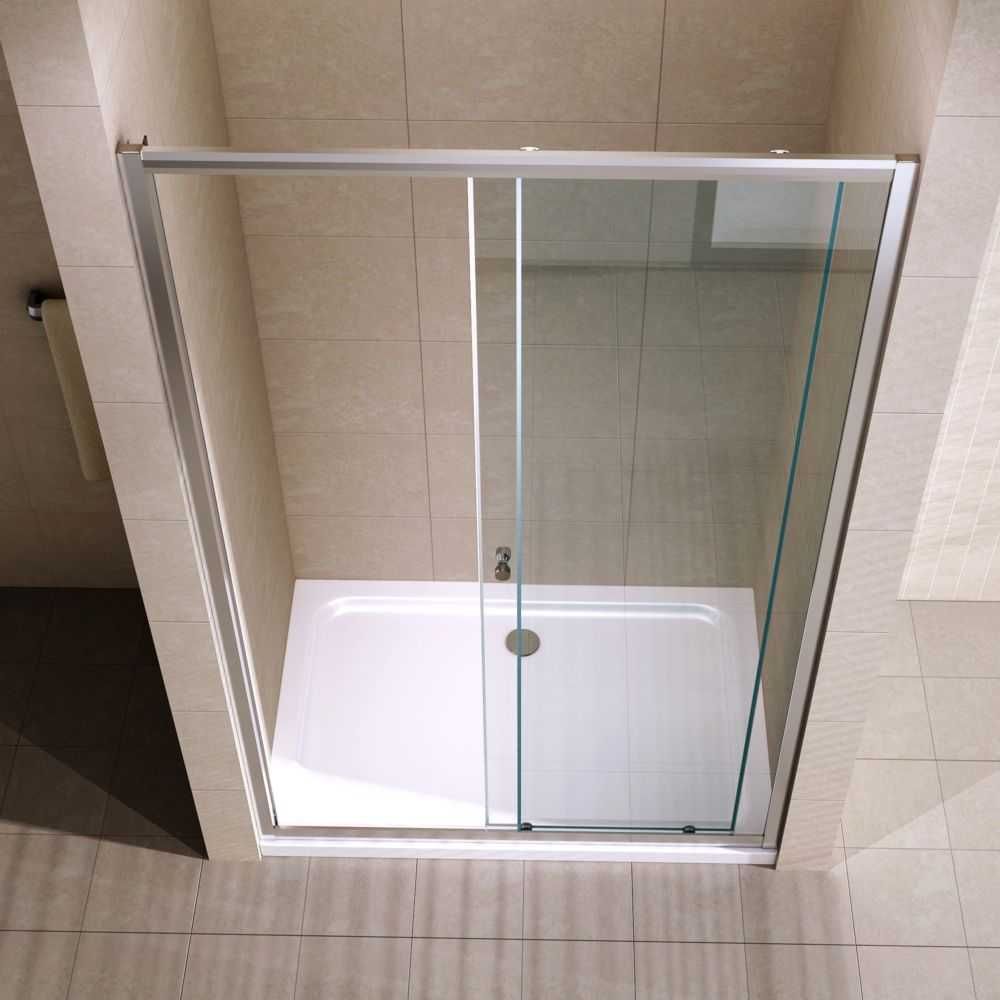 Ușă de duș glisanta 6 mm,latime 130cm,H=190CM,strat NANO