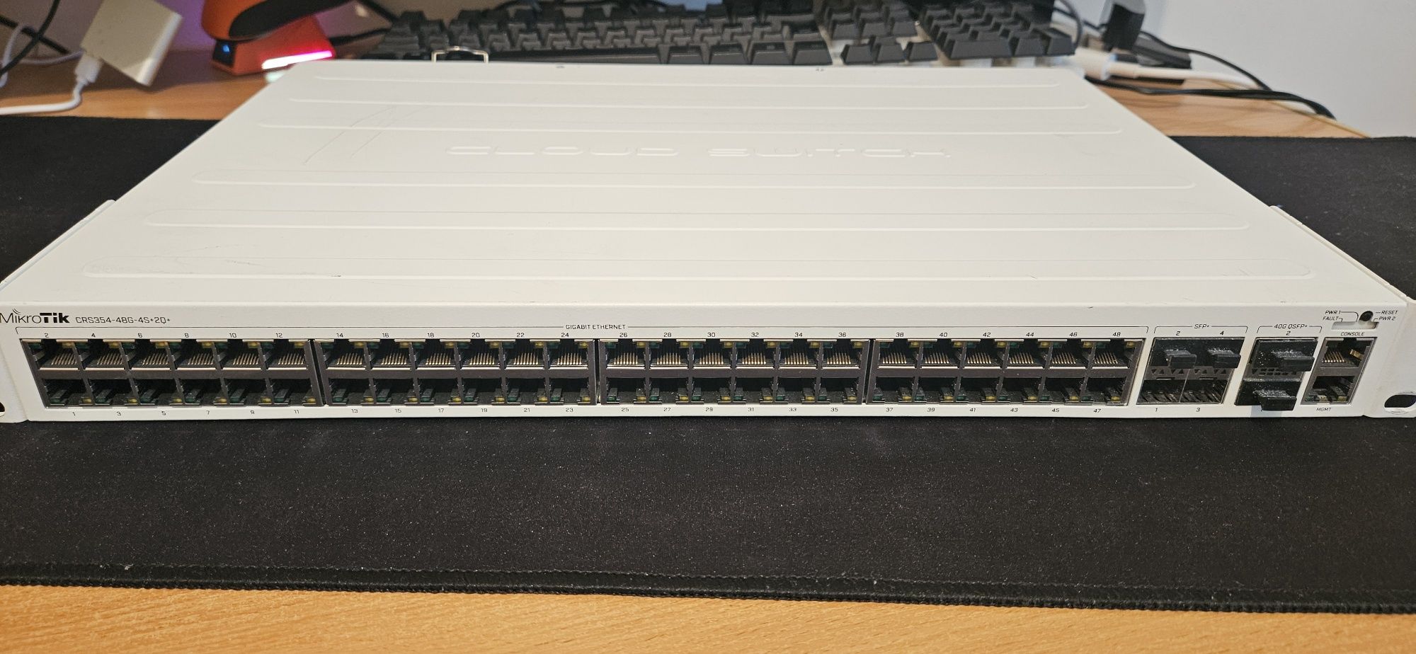 Коммутатор Mikrotik CRS354-48G-4S+2Q+