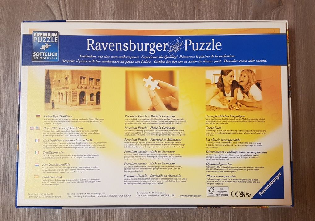 Puzzle 500 piese,  Paris , Ravensburger nou